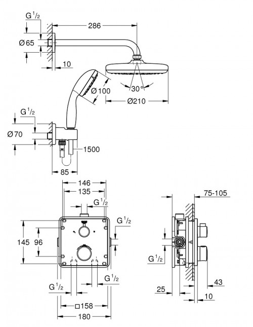 Grohe Grohtherm 34729