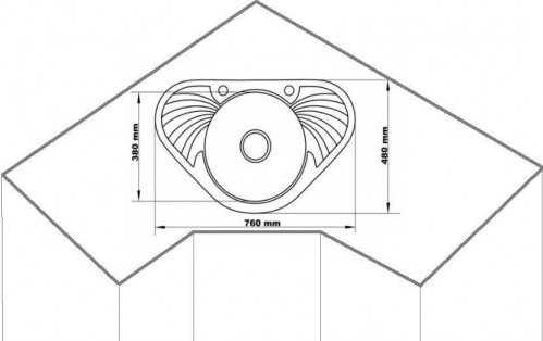 Aquamarin Corner 76-50