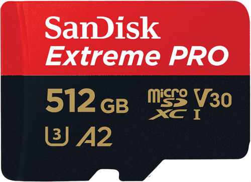 SanDisk Extreme Pro V30 A2 microSDXC UHS-I U3