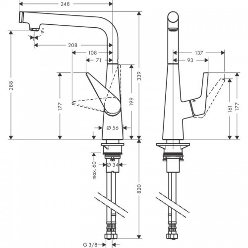 Hansgrohe Talis 73854000