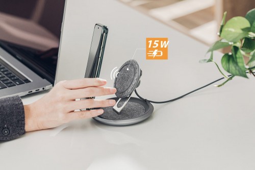 Moshi Lounge Q Wireless Charging Stand