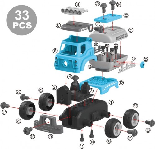 DIY Spatial Creativity Tank LM8053-SZ-1