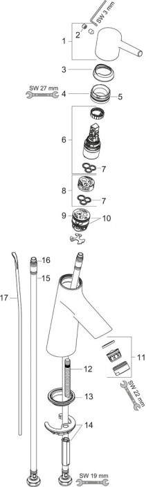 Hansgrohe Talis S 72010000