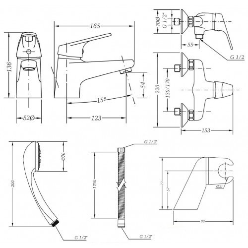 Genebre Ge2 03GE2-shower