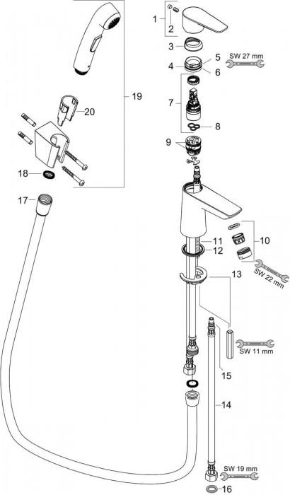 Hansgrohe Talis E 71729000