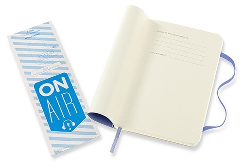 Moleskine Ruled Notebook Pocket Soft Blue