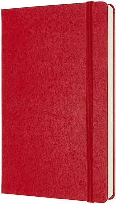 Moleskine Plain Notebook Expanded Red