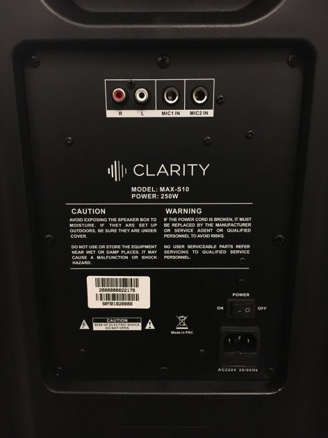 Clarity MAX-S10