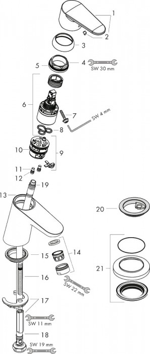 Hansgrohe Focus 31130000