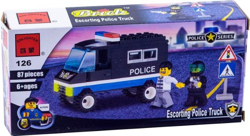 Qman Enlighten Escorting Police Truck 126