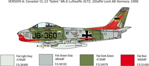 ITALERI F-86E Sabre (1:48)