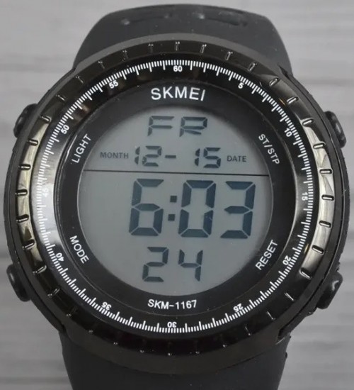 SKMEI 1167 Black-Silver