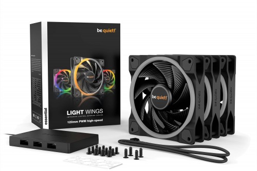 Be quiet Light Wings 120 PWM high-speed Triple-Pack