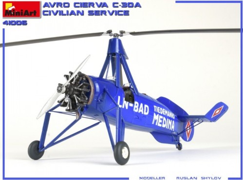 MiniArt Avro Cierva C.30A Civilian Service (1:35)