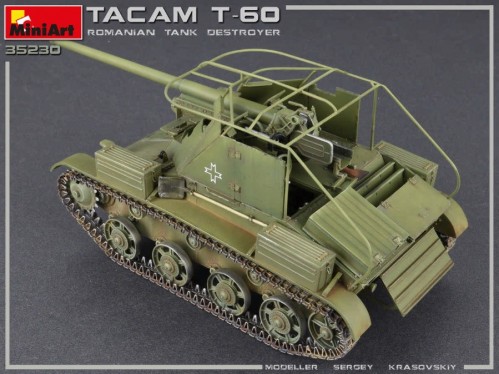 MiniArt Tacam T-60 Romanian Tank Destroyer (1:35)