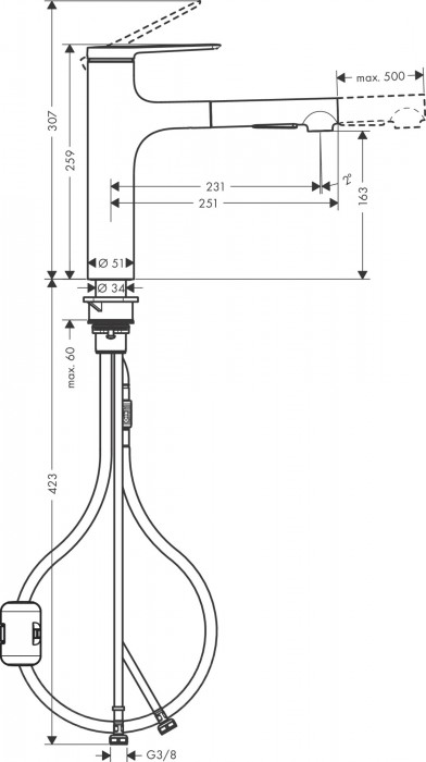 Hansgrohe Zesis M33 74801000