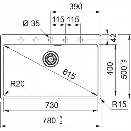 Franke Maris MRG 610-73 FTL 114.0661.797