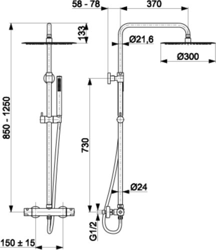 Armatura Moza 5736-920-00