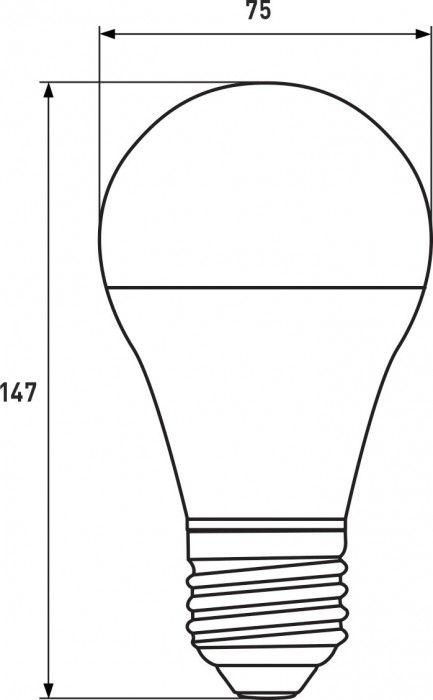 Eurolamp LED EKO A75 20W 3000K E27