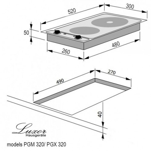 Luxor PGM 320 BK