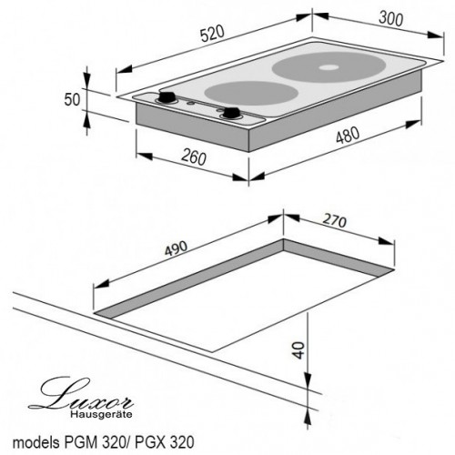 Luxor PGM 320 Champagne