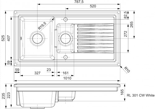 Reginox RL 301 CW R23884