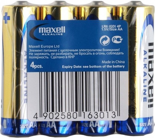 Maxell Alkaline 4xAA