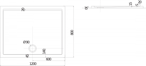 Jika Padana 120x80 H2119350000001