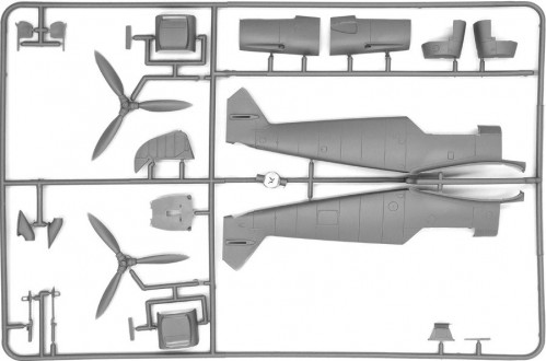 ICM Bf 109F-4 with German Luftwaffe Personnel (1:48)