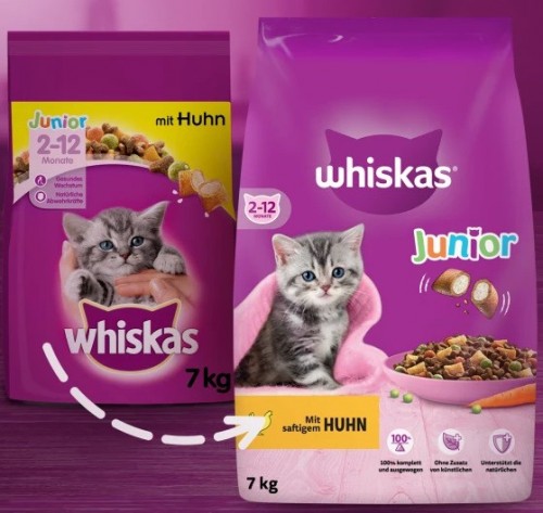 Whiskas Junior Chicken 7 kg