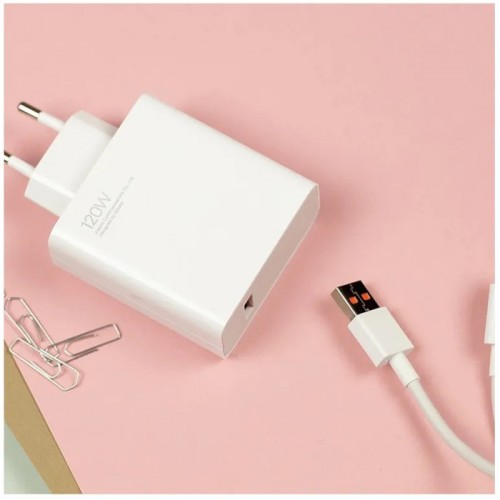 Xiaomi 120W Charger + USB Type-C Cable