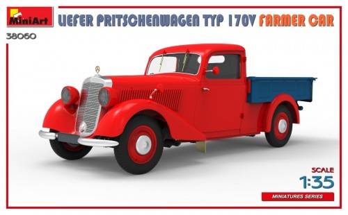 MiniArt Liefer Pritschenwagen Typ 170v Farmer Car (1:35)