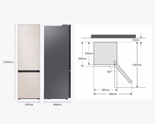 Samsung BeSpoke RB38C7B6CAP