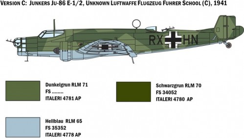 ITALERI Ju 86 E1/E2 (1:72)