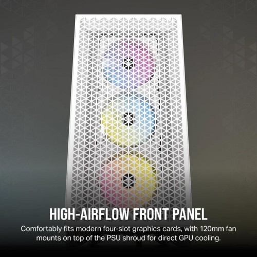 Corsair 3000D RGB Airflow White