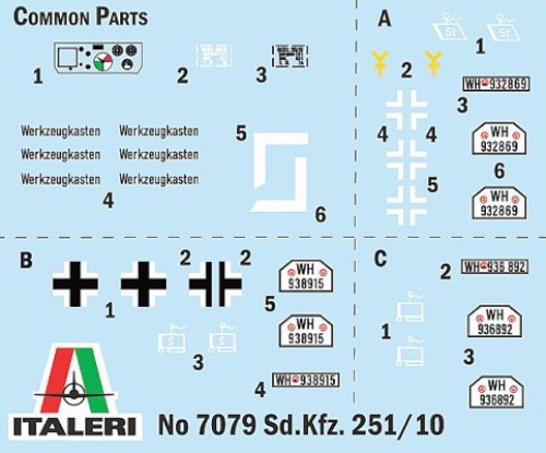 ITALERI Sd.Kfz. 251/10 (1:72)