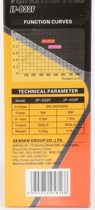 SunSun JP-033F