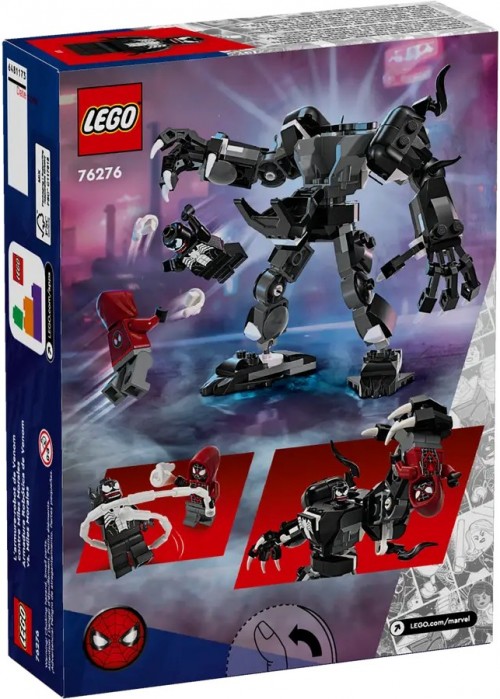 Lego Venom Mech Armor vs Miles Morales 76276