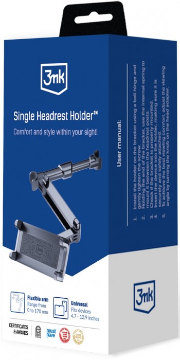 3MK Single Headrest Holder