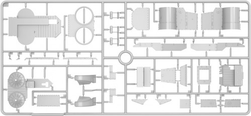 MiniArt Austin 1918 Pattern. Japanese Service. Interior Kit