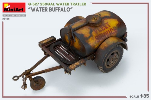 MiniArt G-527 250 Gal Water Trailer Water Buffalo (1:35)