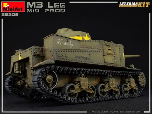 MiniArt M3 Lee Mid Prod Interior Kit (1:35)