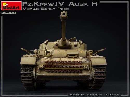 MiniArt Pz.Kpfw.IV Ausf. H Vomag Early Prod May 1943 Interio