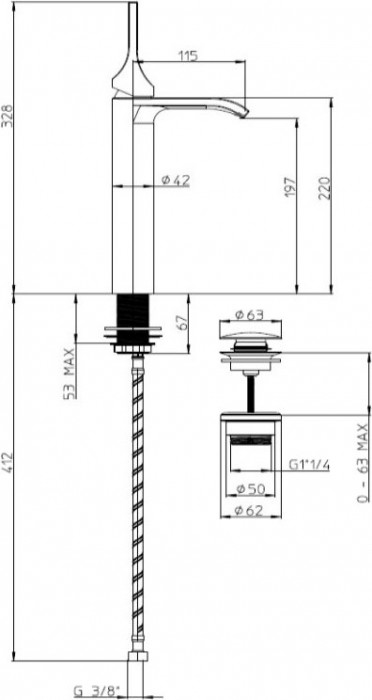 Bossini Apice E89602000030005