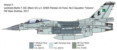 ITALERI F-16C Fighting Falcon (1:48)