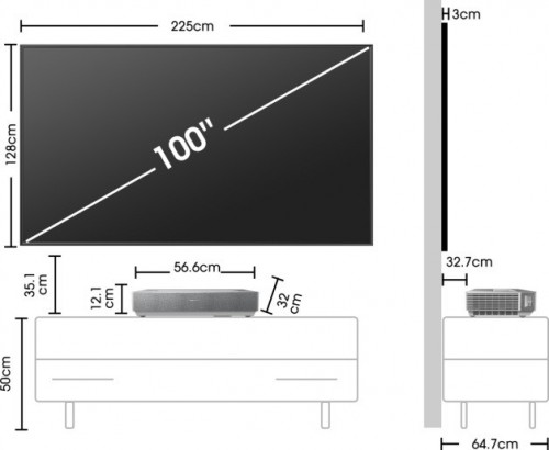 Hisense Laser TV 100L5H