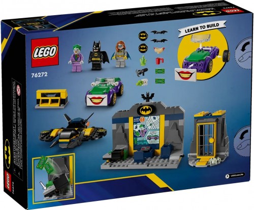 Lego The Batcave with Batman Batgirl and The Joker 76272