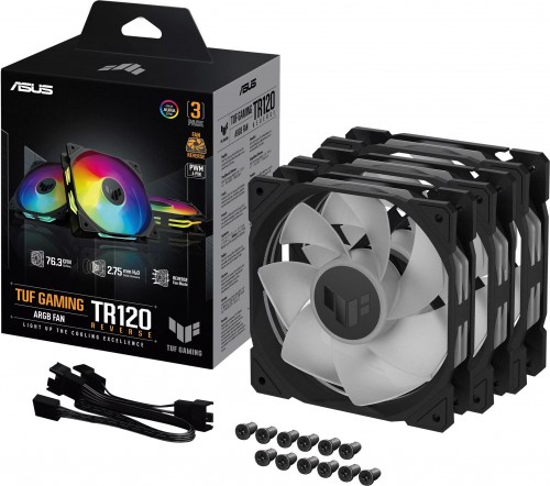 Asus TUF Gaming TR120 ARGB Reverse Black - Triple Pack