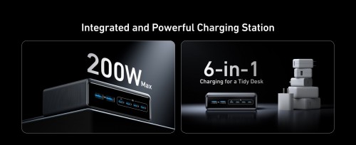 ANKER Prime Charger 200W 6 Ports GaN