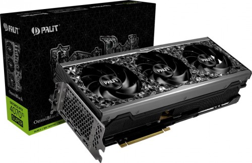 Palit GeForce RTX 4070 Ti SUPER GameRock OmniBlack